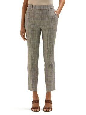 Rafaella Women's Pull On  Belt Loops Stretch Ankle Pant Size 16 Warm Taupe